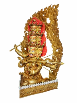 Copper Rahula Statue &ndash; Symbol of Transformation