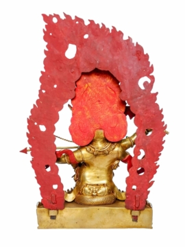 Copper Rahula Statue &ndash; Symbol of Transformation