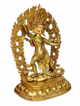 Ekajata Copper Statue &ndash; Wrathful Wisdom Protector