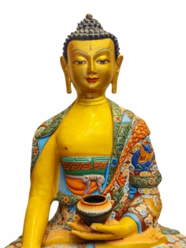 Shakyamuni Buddha Copper Statue &ndash; 57 cm