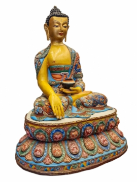 Shakyamuni Buddha Copper Statue &ndash; 57 cm