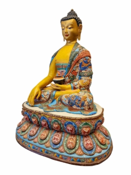 Shakyamuni Buddha Copper Statue &ndash; 57 cm