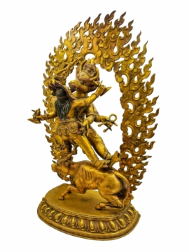Yamantaka Copper Statue &ndash; Fierce Energy of Transformation