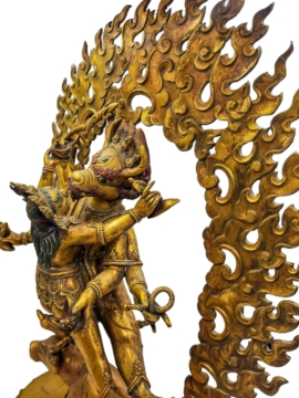 Yamantaka Copper Statue &ndash; Fierce Energy of Transformation