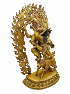 Yamantaka Copper Statue &ndash; Fierce Energy of Transformation