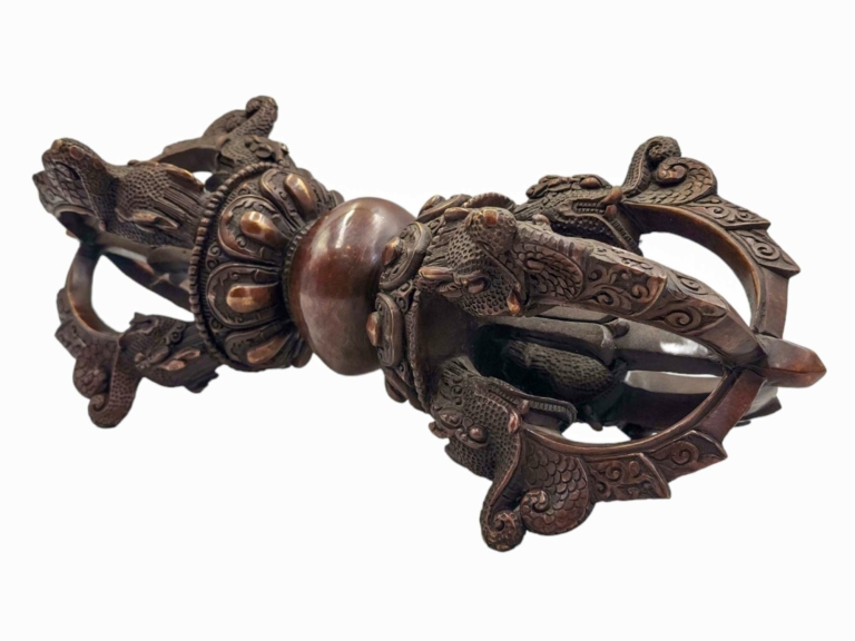 Dorje Vajra de Cobre con Acabado Antiguo