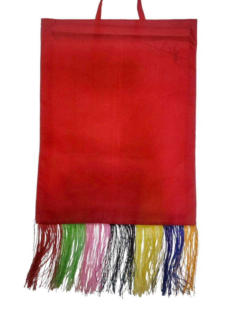 Cochin Brocade Wall Hanging with Embroidered Horse