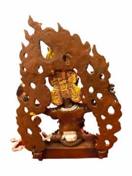 Copper Rahula Statue &ndash; Symbol of Transformation and Wisdom, 20 cm