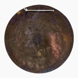 Gong tibétain en bronze pour la méditation