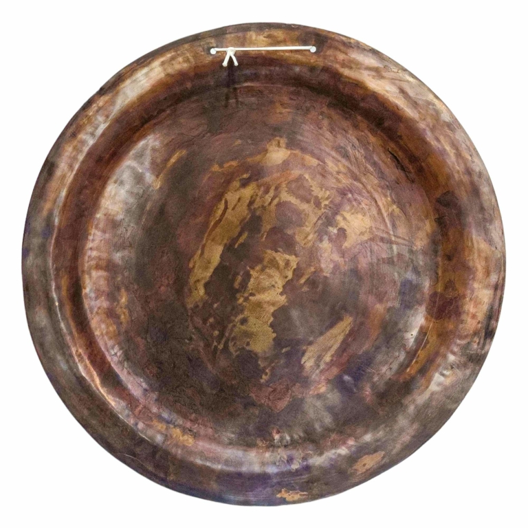 Tibetan Bronze Wind Gong – Resonant Handmade Meditation Tool
