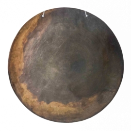 Gong de Vent en Bronze Divin – Résonance Rituelle Tibétaine