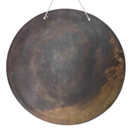 Gong tibétain en bronze – Son résonnant pour la méditation et le rituel