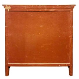 Cabinet en bois tibétain mettant en vedette Tara