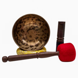 Seven Bronze Full Moon Bowl for Meditation