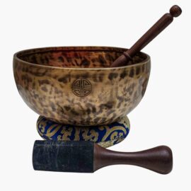 Full Moon Bowl in Seven Bronze Metal