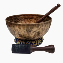 Seven Bronze Full Moon Bowl for Meditation