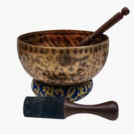 Full Moon Bowl in Seven Bronze Metal