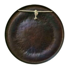 Gong Mandala en Bronze Divin – Instrument Tibétain pour la Méditation Profonde