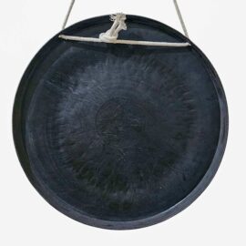 Gong en bronze gravé de mandala – Renforcez votre pratique de méditation