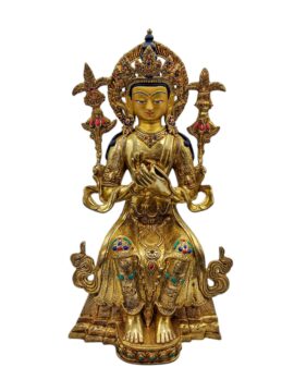 Statue en cuivre de Maitreya Bouddha – Un symbole d&rsquo;amour et de compassion