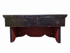 Table rituelle pliante en bois tibétain