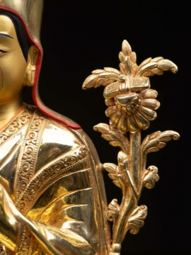Statue en cuivre de Sakya Pandita Kunga Gyaltsen