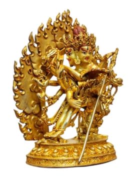 Chakrasamvara Copper Statue &ndash; Sacred Tantric Deity of Enlightenment