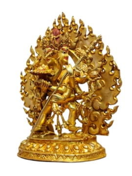 Chakrasamvara Copper Statue &ndash; Sacred Tantric Deity of Enlightenment