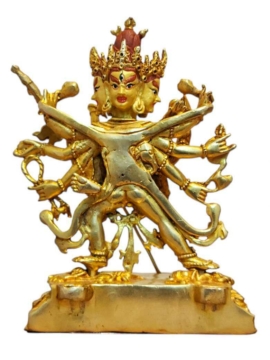 Chakrasamvara Copper Statue &ndash; Sacred Tantric Deity of Enlightenment