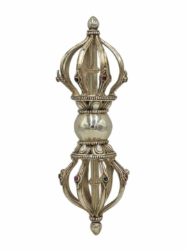 Silver Dorje Vajra: Symbol of Wisdom Power