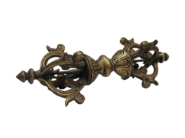 Brass Dorje Vajra &ndash; Indestructible Power Symbol