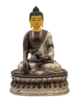 Copper Buddha Statues &ndash; Shakyamuni, Medicine, Amitabha