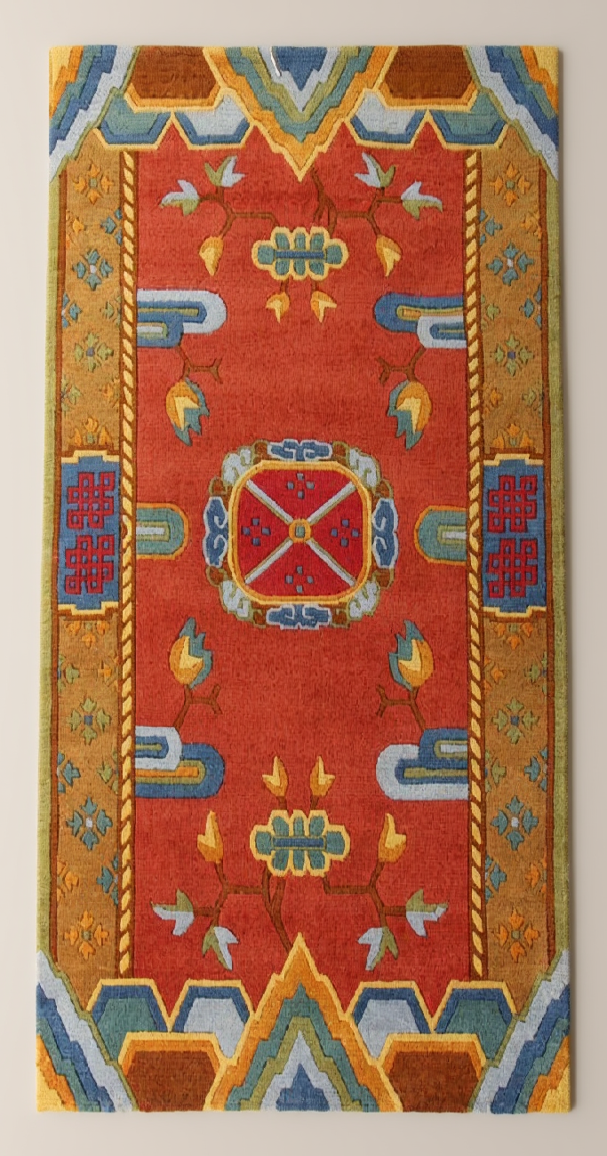 Tibetan Symbol Rug
