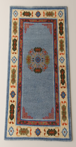 Tibetan Rug with Coin Design