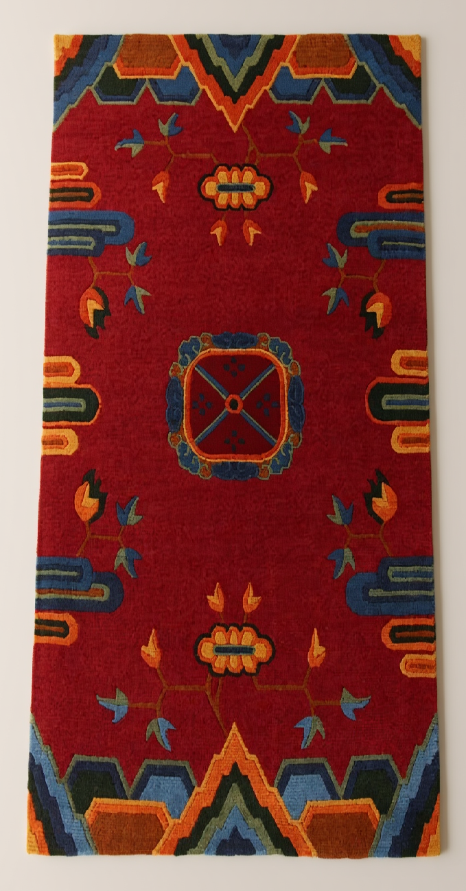 Tibetan Symbol Carpet