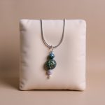 African Turquoise Necklace, handmade in Nepal by skilled artisans, embodies communication and self-expression, serving as a reminder of your inner strength and connection to the universe.