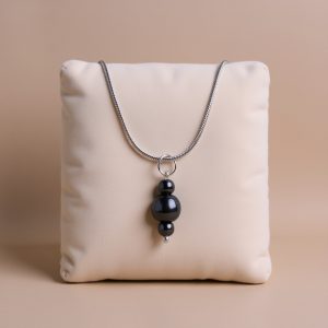 Hematite Bead Necklace for Emotional Balance