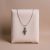 Experience the transformative energy of this Labradorite Stone Bead Chain Necklace, handmade in Nepal by skilled artisans, nurturing emotional growth and spiritual awakening. A meaningful adornment for your journey.