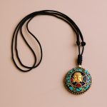 This Buddha&rsquo;s Head Pendant Necklace, handmade in Nepal by skilled artisans, embodies Vajrayana teachings and invites peace, love, and spiritual growth into your life.