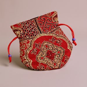 Silk and Cotton Mala Preservation Bag