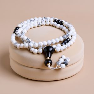 Bodhi Howlite Stone Japa Mala