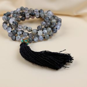 Powerful Cloudy Quartz Prayer Mala for Healing