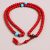 Handmade in Nepal by skilled artisans, this Coral Stone Prayer Mala features vibrant coral beads and turquoise spacers, promoting emotional balance and spiritual purification during your practice.