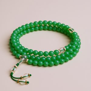 Green Aventurine Stone Meditation Mala