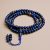 Handmade in Nepal by skilled artisans, this Lapis Lazuli prayer mala features mantra-carved beads, supporting meditation and fostering a deeper connection to the divine.
