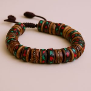 Yak Bone Wrist Mala for Mindfulness