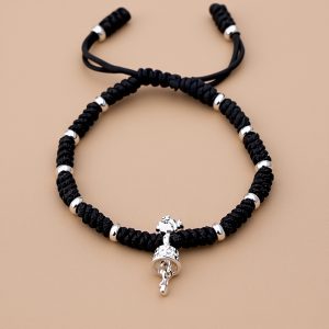 Hand Knotted Mala with Bell for Mindfulness