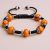 Resin Ambar Hand Knotted Wrist Mala, handmade in Nepal by skilled artisans, channels the warmth of amber, supporting spiritual practice and fostering emotional healing through mindful connection.