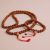 Brown Rudraksha Seed Japa Mala and Wrist Mala/Bracelet Set, handmade in Nepal by skilled artisans, fosters spiritual connection and balance, enriching your Vajrayana practice with each bead.