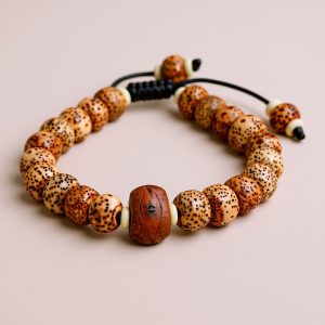 Lotus Seed Mala with Bodhi Seed Spacers